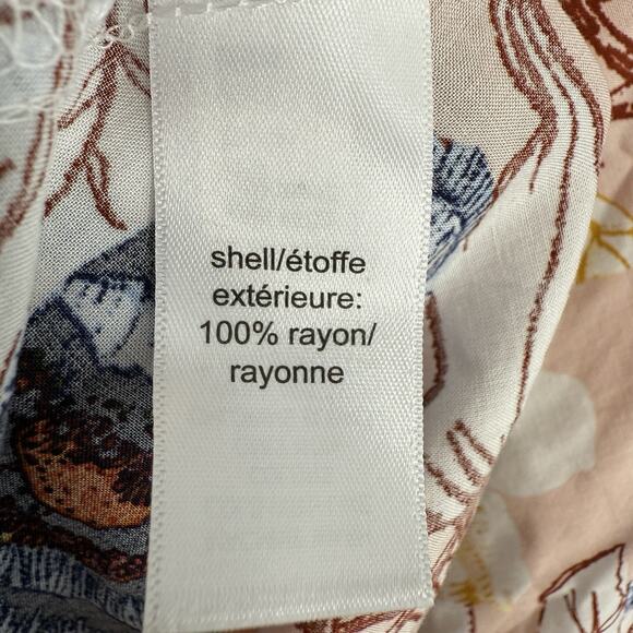 Maurices NEW Floral Cocoon Kimono Size S/M Open - Picture 7 of 11